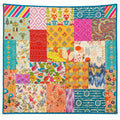 Couverture Patchwork Bohème Colorée 150x200