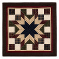 Couvre-lit patchwork étoile multicolore 100x100 cm