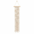 Tenture Murale Bohème en Macramé - Beige