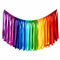 Guirlande de Rubans Arc-en-ciel Multicolores 200x50 cm