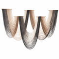 Lustre Suspendu Moderne avec Cordes Ondulantes